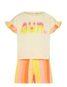 T-Shirt+Shorts Billieblush Yellow