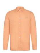 Linen Shirt Sebago Orange