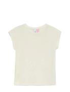Vmava Plain Ss Top Ga Jrs Girl Noos Vero Moda Girl Cream