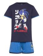 Tshirt + Short Sonic Blue