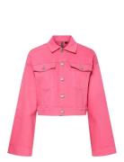 Pcsvala Denim Jacket Pieces Pink