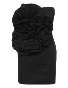 Big Flower Mini Dress ROTATE Birger Christensen Black