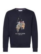 Ekrem Sweat O-Neck U.S. Polo Assn. Navy