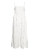 Pernillemd Strap Dress Modström White