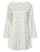 Pcmillie Ls Short Boatneck Dress Wvn D2D Pieces Pink