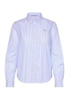 Reg Poplin Banker Striped Shirt GANT Blue