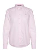 Reg Poplin Banker Striped Shirt GANT Pink