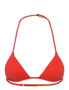 Scuba Mini Triangle Bikini Top Weekday Red