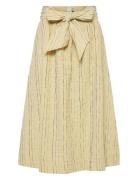 Yasmellow Hw Long Skirt S. YAS Cream
