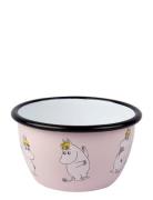Moomin Enamel Bowl Muurla Pink