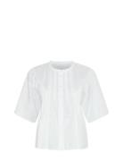 Mschethelyn 2/4 Shirt MSCH Copenhagen White