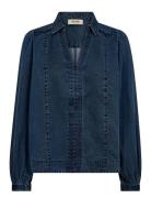 Mmfozi Tenly Blouse MOS MOSH Blue