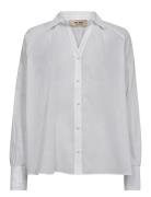 Mmmarcela Voile Shirt MOS MOSH White