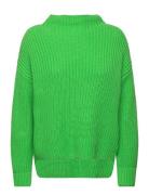 Slfselma Ls Knit Pullover Noos Selected Green