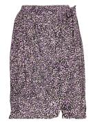 Slfjalina Hw Short Wrap Skirt M Selected Patterned