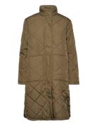 Slfnadina Coat B Noos Selected Khaki