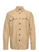 Slhlooserolf Ls Overshirt W Selected Beige