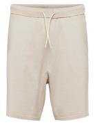 Slhteller Knit Shorts Selected Beige