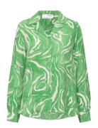 Slfsirine Ls Shirt B Selected Green