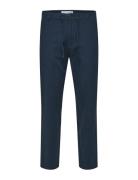 Slh172-Slimtape Brody Linen Bld Pnt Noos Selected Navy