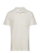 Slhrelax-Terry Ss Resort Polo Ex Selected Cream