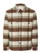 Slharchive Overshirt Noos Selected Brown