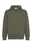 Slhreg-Dan Sweat Hood Selected Khaki