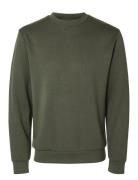 Slhemanuel Soft Crew Neck Sweat Noos Selected Green