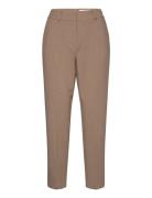 Slfrita-Ria Mw Crop Pant Camel Mel Noos Selected Beige