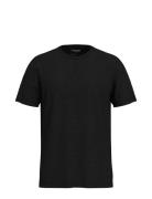 Slhaspen Slub Ss O-Neck Tee Noos Selected Black
