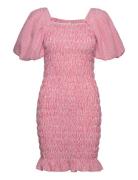 Rikko Stripe Dress A-View Red