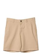 Classic Cotton Twill Shorts Lexington Clothing Beige