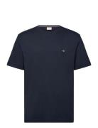 Shield Logo Ss T-Shirt GANT Navy