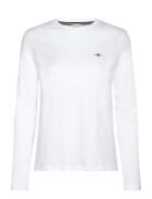 Reg Shield Logo Ls T-Shirt GANT White