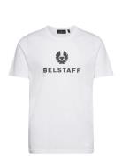Belstaff Signature T-Shirt Deep Copper Belstaff White