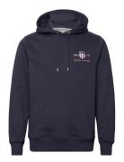 Reg Medium Archive Shield Hoodie GANT Navy