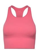 Multi Rib Seamless Padded Sports Top Casall Pink
