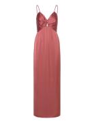 Patrizia Cut Out Slip Maxi Dress Malina Pink