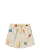 Duke Printed Board Shorts Liewood Beige