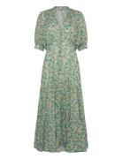 Cotton Party Maxi Dress By Ti Mo Green
