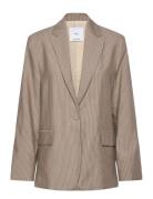 Lyocell Suit Blazer Mango Beige