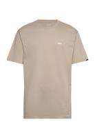Mn Left Chest Logo Tee VANS Beige