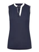 Abby Sleeveless Top Röhnisch Navy