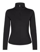 Serene Half Zip Long Sleeve Casall Black