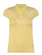 Asmc Golf Polo Adidas By Stella McCartney Yellow