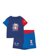 Bmw Mms Toddler Shortsleeve Set PUMA Motorsport Blue