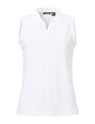 Lds Victoria Drycool Sleeveless Abacus White