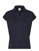 Bella Birdie Cap S Polo Shirt Daily Sports Navy
