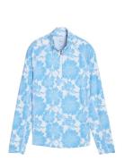 W You-V Botanic 1/4 Zip PUMA Golf Blue