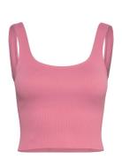 Ribbed Seamless Shaping Bralette Aim´n Pink